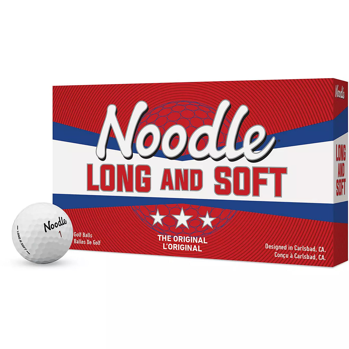Noodle Long and Soft 15 Pack Golf Balls
