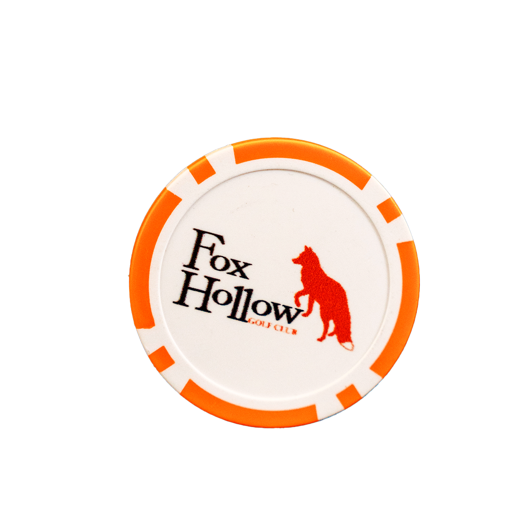 Fox Hollow Poker Chip Ball Marker