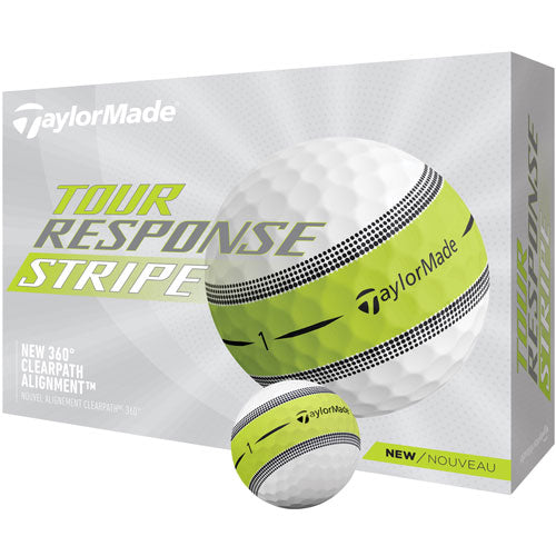 Taylormade Tour Reponse Stripe Dozen Golf Balls