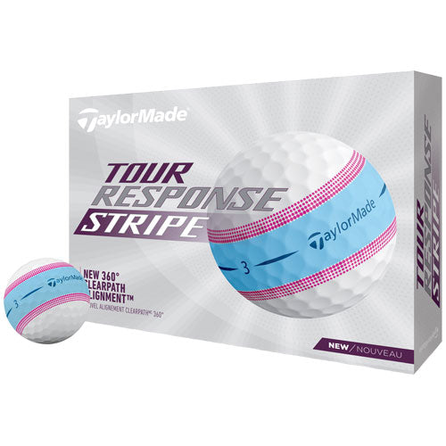 Taylormade Tour Reponse Stripe Dozen Golf Balls
