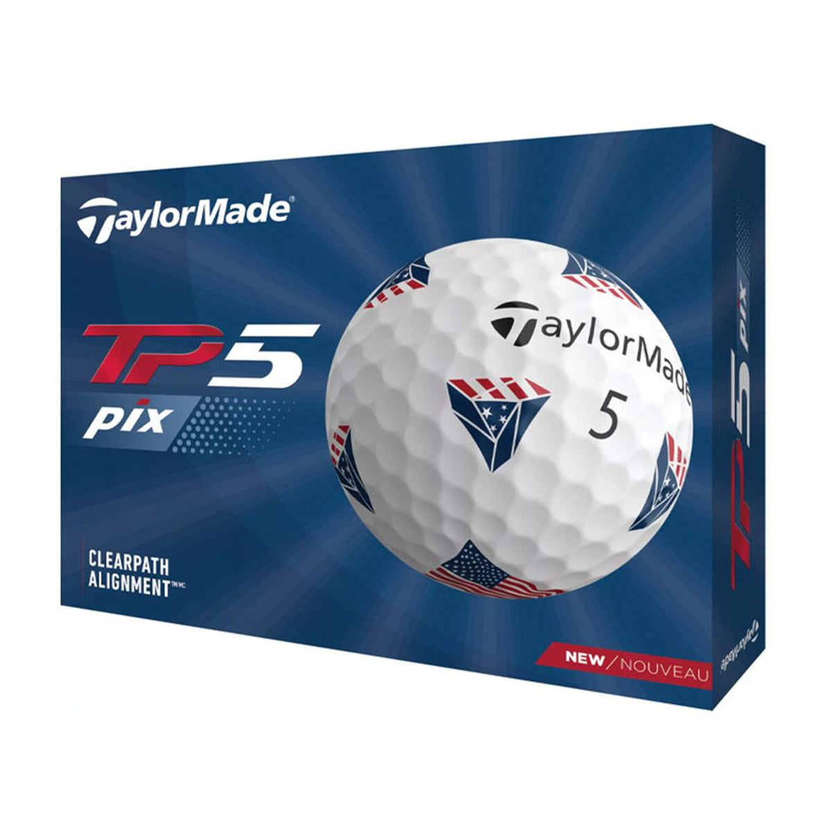 Taylormade TP5 Pix Dozen Golf Balls