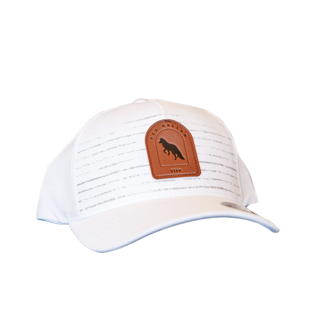 Travis Mathew Fox Hollow Leather Patch Logo Hat